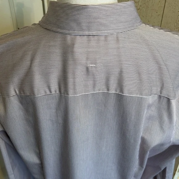 Banana Republic Tailored Fit Pinstripe Shirt - Picture 6 of 12